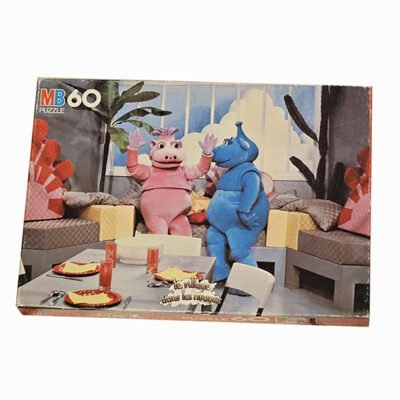 Puzzle - Le village dans les nuages MB Puzzle 60 1982