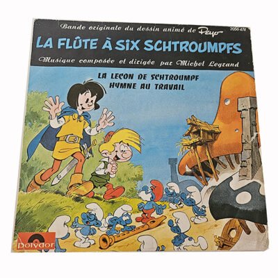 45T - La flute à six Schtroumpfs