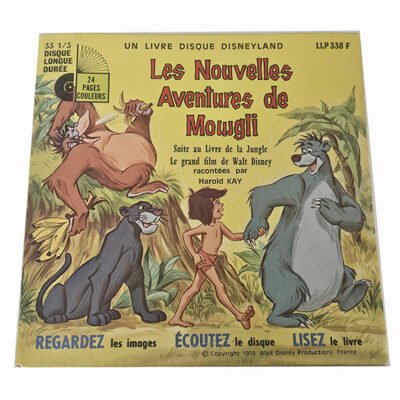 45T - Les nouvelles aventures de Mowgli Walt Disney