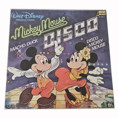 45T - Mickey Mouse DISCO Macho Duck