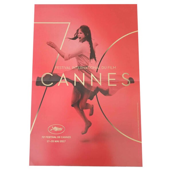 Affiche - 70e festival international du film de cannes Mai 2017 +- 42x60cm