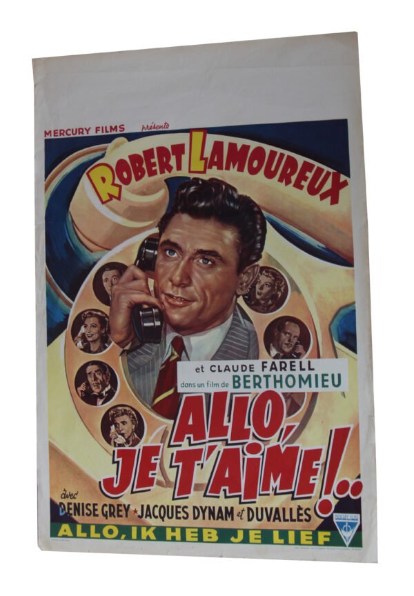 Affiche - Allo je t'aime +-35x55 cm