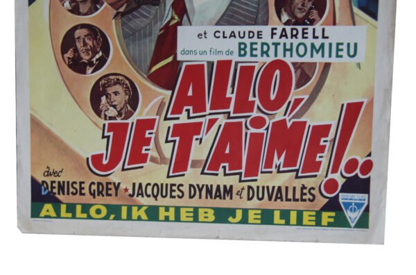 Affiche - Allo je t'aime +-35x55 cm – Image 2