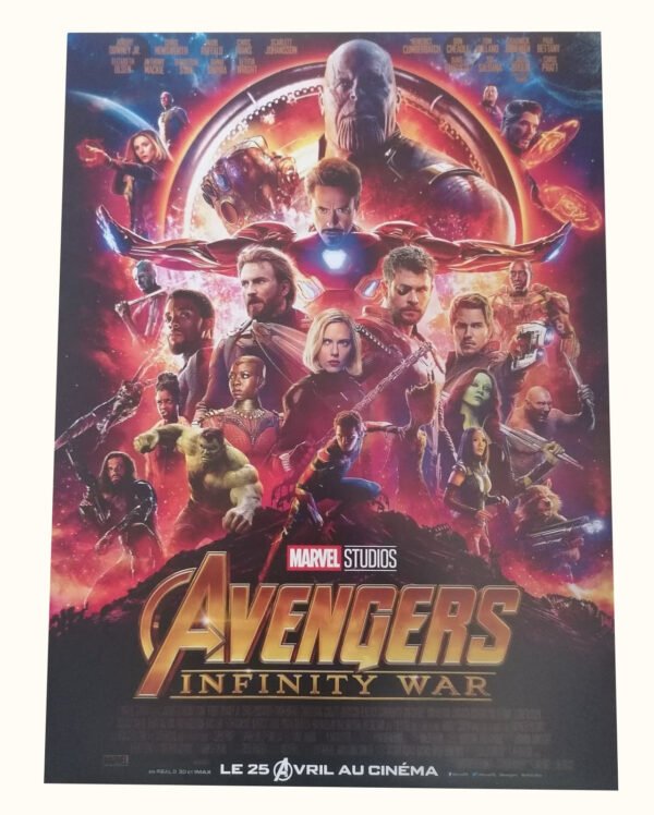 Affiche - Avengers Infinity Wars +- 42x60cm