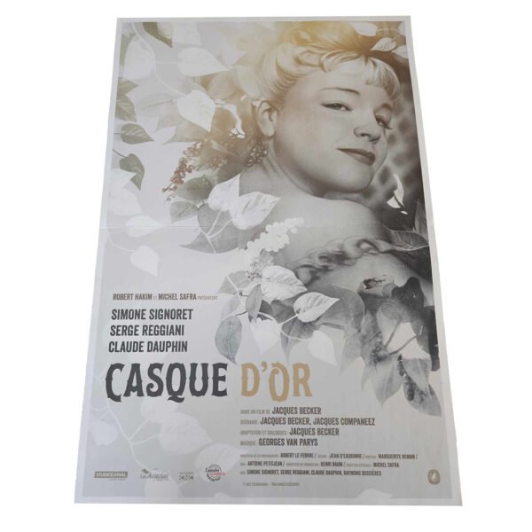 Affiche - Casque d'or +- 42x60cm Simone Signoret