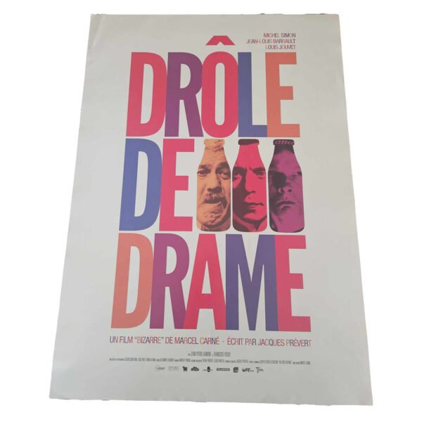 Affiche - Drole de drame +- 42x60cm