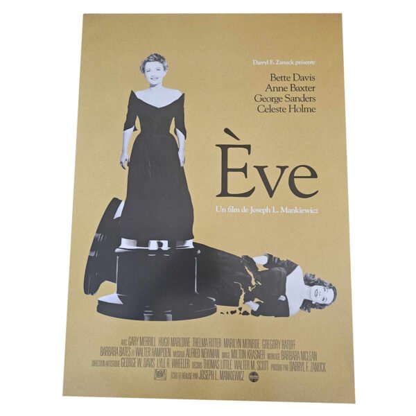 Affiche - Eve +- 42x60cm Bette Davis