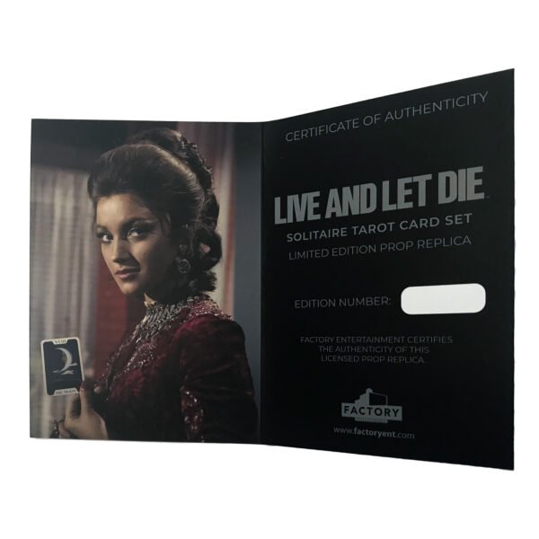 James Bond Live and Let Die - Tarot- Cards Limited Edition Prop Replica – Image 5