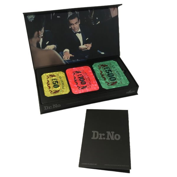 James Bond Dr. No - Casino Plaques Limited Edition Prop Replica