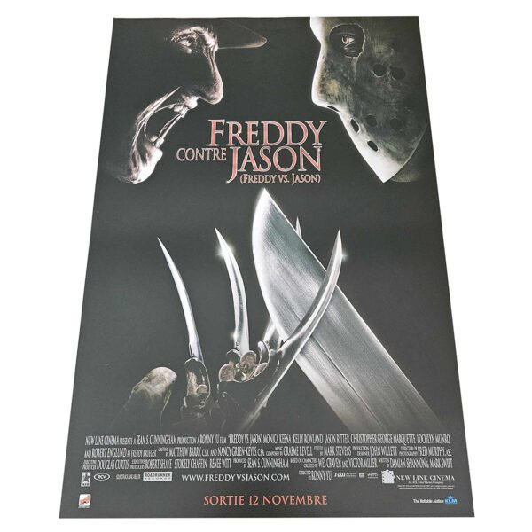 Affiche - Freddy contre Jason +- 42x60cm