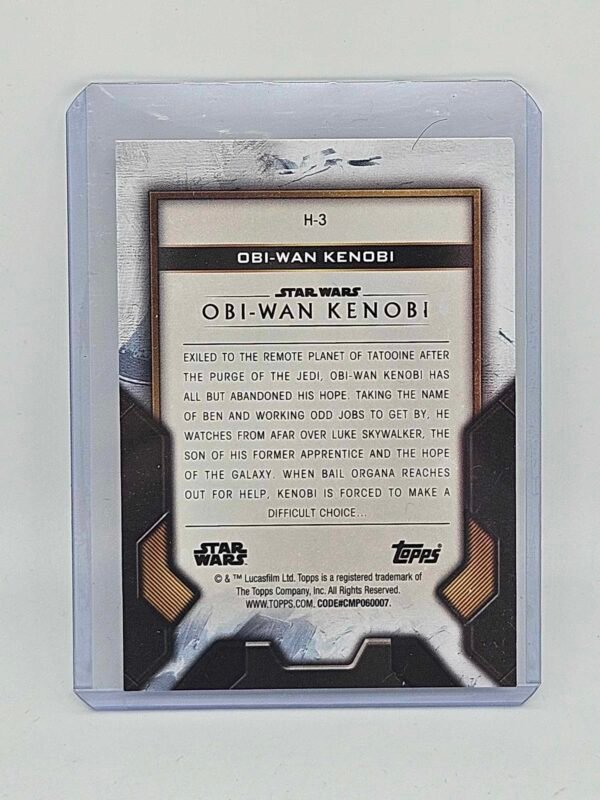 2023 Topps Star Wars Obi Wan Heroes Set – Image 7