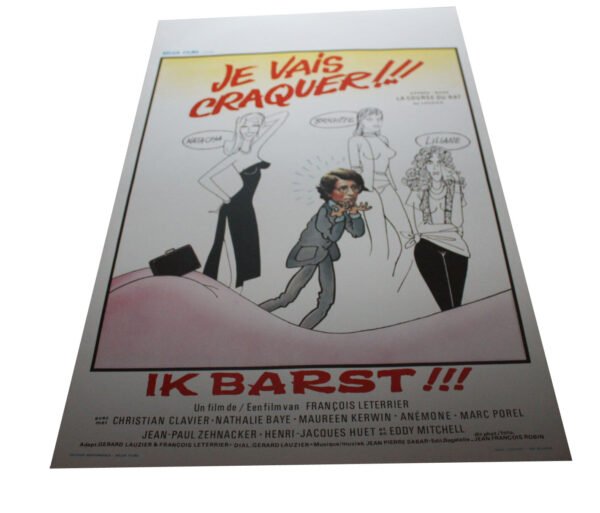 Affiche - Je vais craquer +-35x55 cm