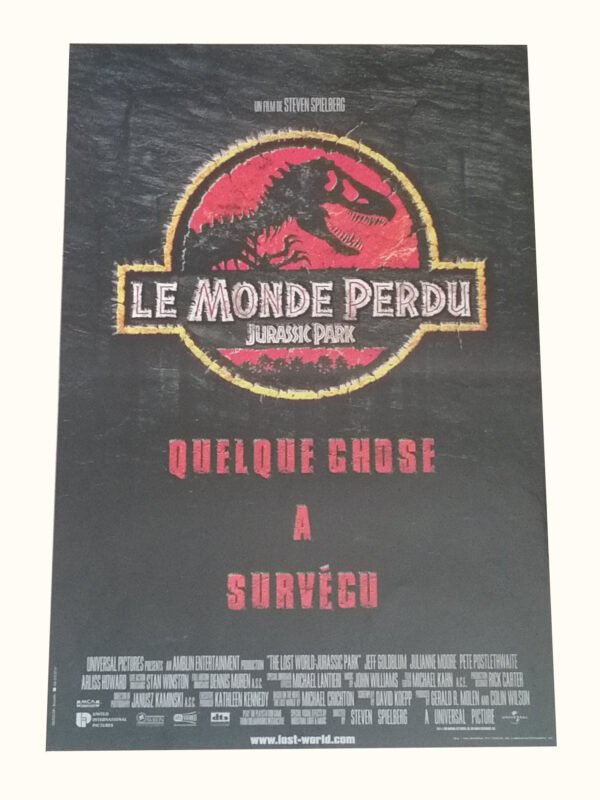 Affiche - Jurassic Park Le monde perdu +-33x50 cm