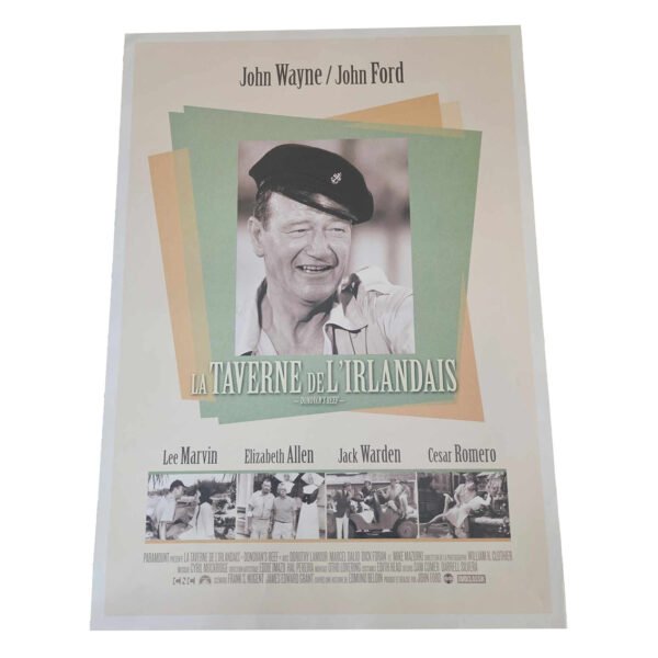 Affiche - La taverne de l'irlandais +- 42x60cm John Wayne