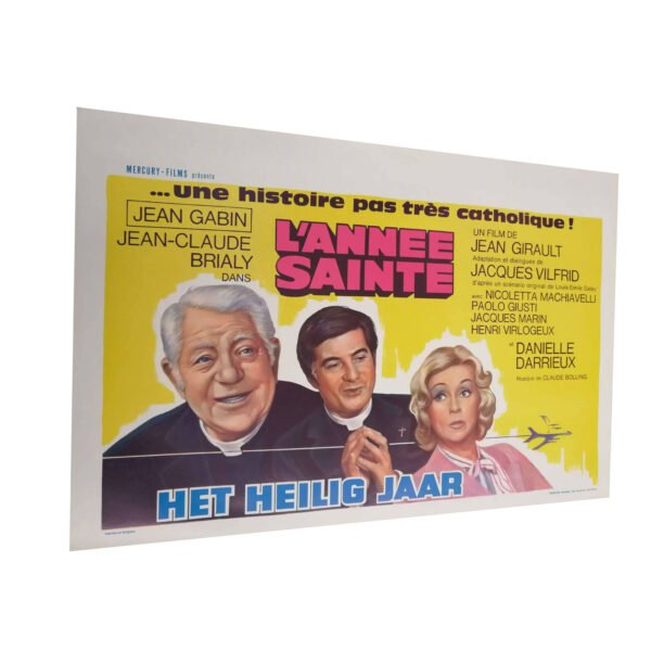 Affiche - L'année sainte +-35x55 cm Jean Gabin