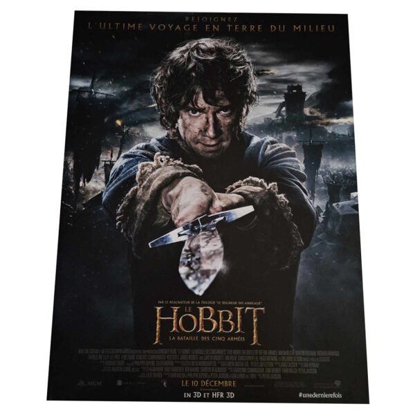 Affiche - Le Hobbit la bataille des cinq armées +- 40x53 cm