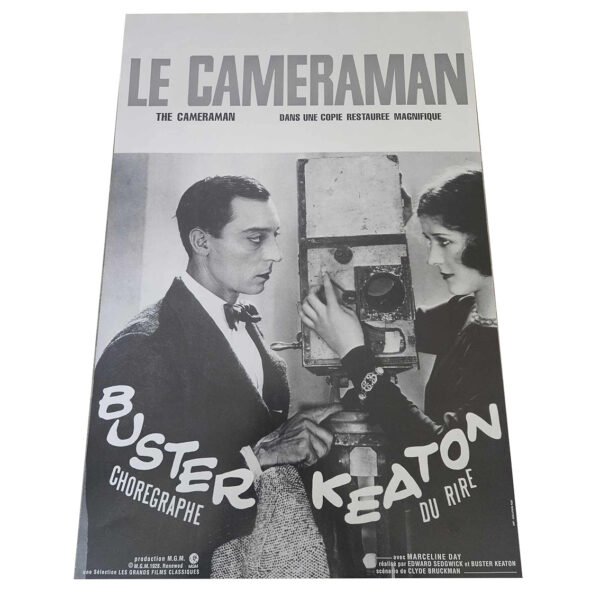 Affiche - Le camerman +- 42x60cm