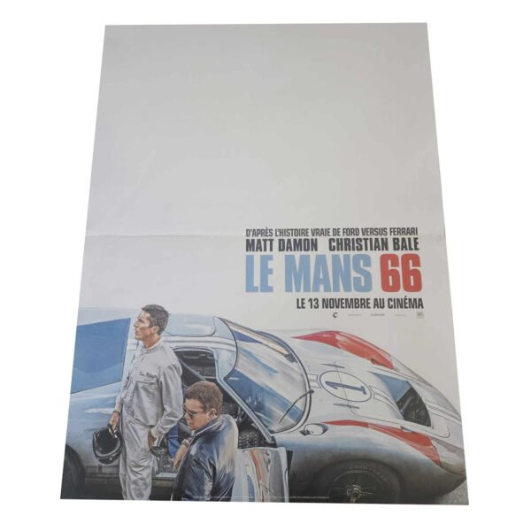 Affiche - Le mans 66 +- 39x53cm