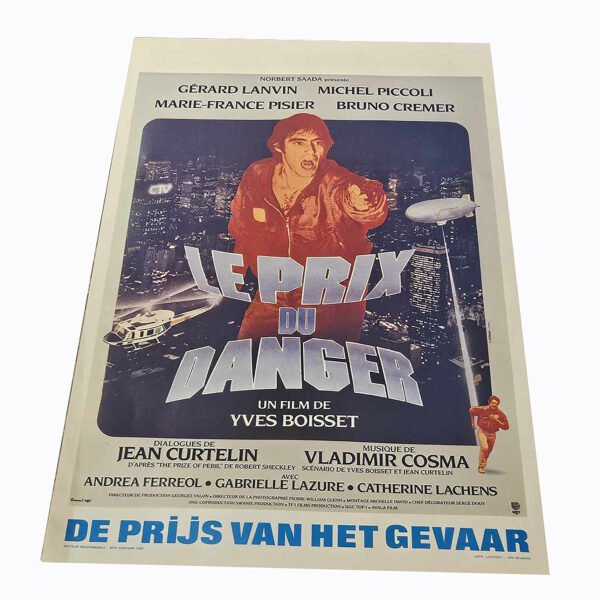 Affiche - Le prix du danger +-35x55 cm Gérard Lanvin