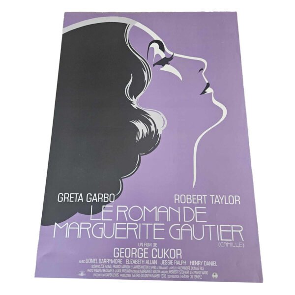 Affiche - Le roman de Marguerite Gautier +- 42x60cm Greta Garbo