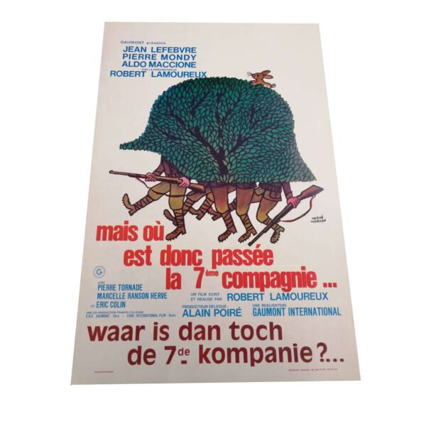 Affiche - Mais ou est donc passée la 7eme compagnie +-35x55 cm