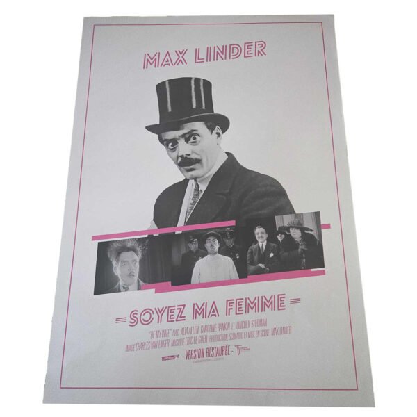 Affiche - Max Linder Soyez ma femme +- 42x60cm