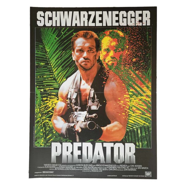 Affiche - Predator +- 38,5x52cm Arnold Schwarzenegger