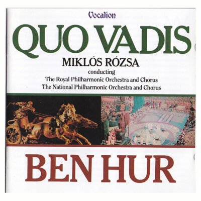 CD - Quo Vadis - Ben Hur - Miklos Rozsa