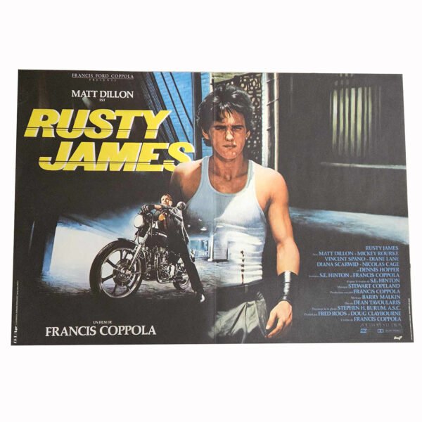 Affiche - Rusty James +- 38,7x56cm