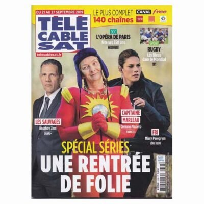 Télé Cable Sat n°1533 16 Septembre 2019