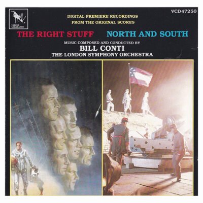 CD - The right stuff - North and South - Bill Conti