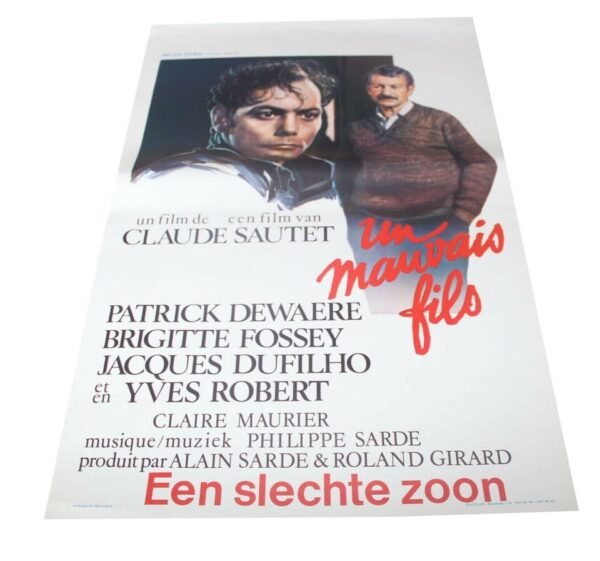 Affiche - Un mauvais fils +-35x55 cm Patrick Dewaere