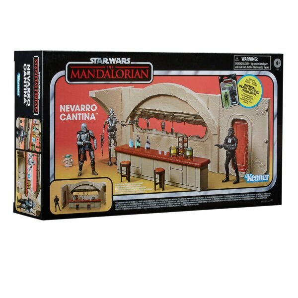 Star Wars The Mandalorian Vintage Collection Nevarro Cantina avec Imperial Death Trooper (Nevarro)