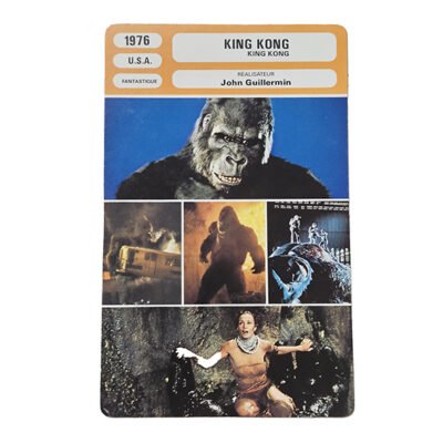 Fiche de Monsieur Cinéma - King Kong