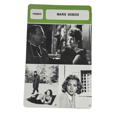 Fiche de Monsieur Cinéma - Marie Dubois