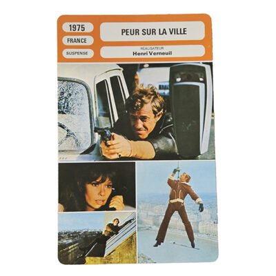 Fiche de Monsieur Cinéma - Peur sur la ville BELMONDO