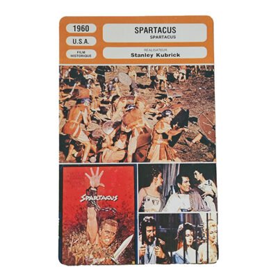 Fiche de Monsieur Cinéma - Spartacus