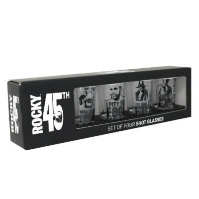 Rocky - Set 4 verres à shot 45th Anniversary