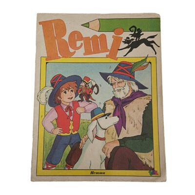 Rémi - livre a colorier 1977  Hemma TF1
