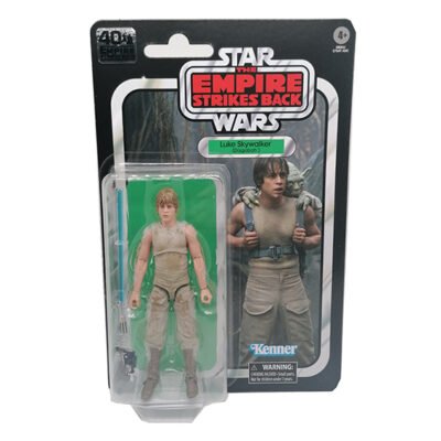 STAR WARS The Black Séries 40th Anniversary - Luke Skywalker Dagobah  Star Wars The Empire Strikes Back