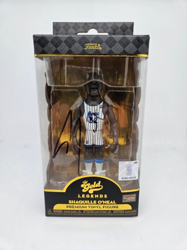 FUNKO - Pop! Rocks Steve Aoki 192 Signed autograph + Funko LEGENDS Shaquille O'Neal PREMIUM VINYL FIGURE Signed autograph – Image 2