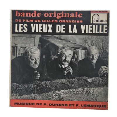 45T - Les vieux de la vieille - Paul Durand Francis Lemarque