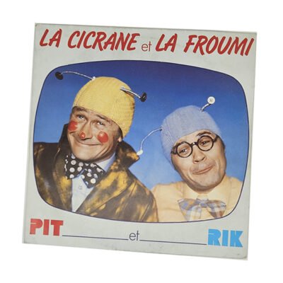 45T - Pit & Rik La cicrane et la fourmi