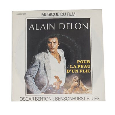45T - Pour la peau d'un flic Oscar Benton Alain Delon