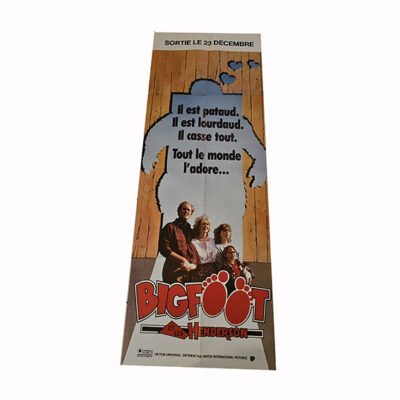 Affiche pantalon – Bigfoot et les Henderson +-60×160 cm