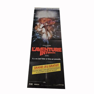 Affiche pantalon – L'aventure intérieure +-60×160 cm