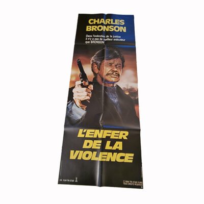 Affiche pantalon – L'enfer de la violence Charles Bronson +-60×160 cm