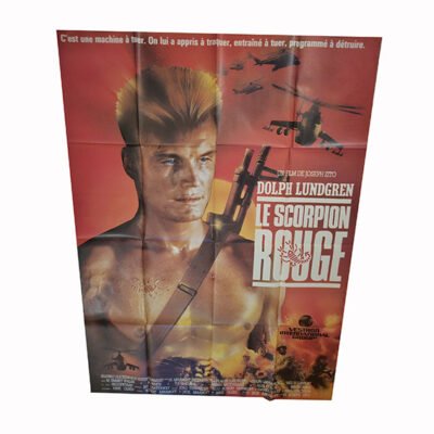 Affiche – Le scorpion rouge Dolph Lundgren +-120×160 cm