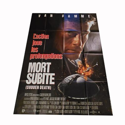 Affiche – Mort Subite Jean Claude Van Damme +-120×160 cm