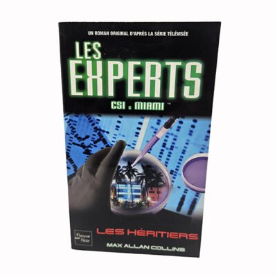 Livre Les Experts CSI MIAMI - Les héritiers NOIR n°6